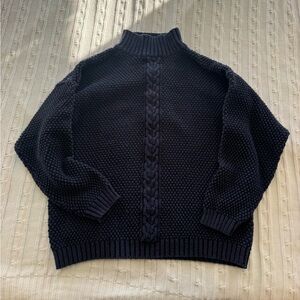 Vintage 80’s GAP Navy Blue Knit Sweater